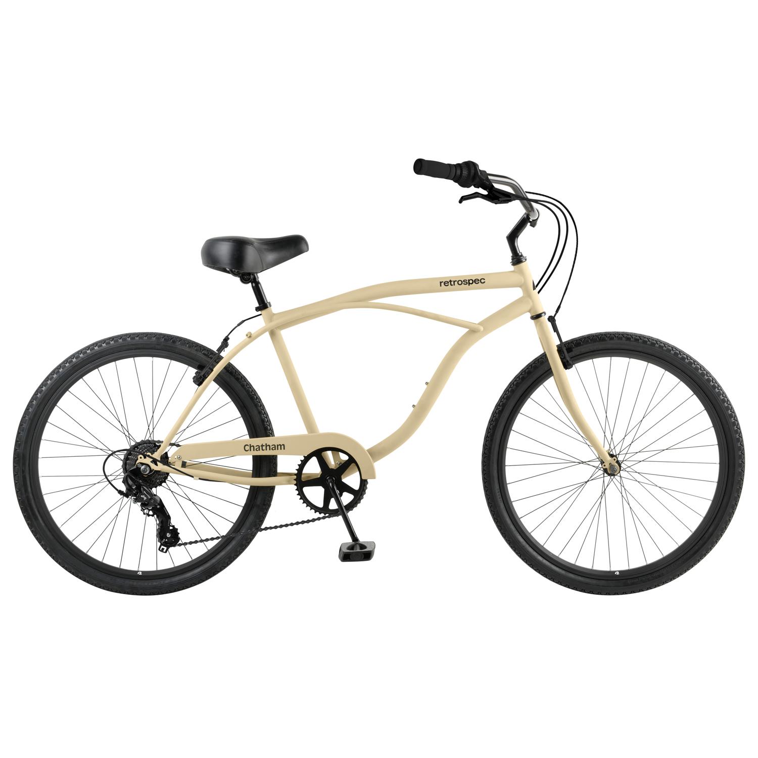 Retrospec Chatham Men 26 in. D Cruiser Bicycle Matte Sand Sansujyuku sansujyuku.com