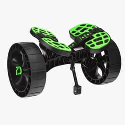 C-Tug SandTrakz All Terrain Polycarbonate Black Kayak and Canoe Cart 13.4 in. H X 25.4 in. L