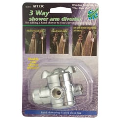 Whedon Chrome ABS 2.5 in. Showerhead Diverter Valve