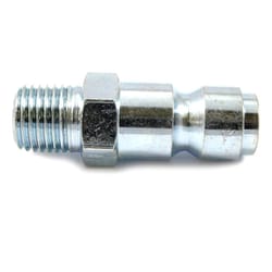 Forney Steel Air Plug 1/4 in. Male X 3/8 in. 1 pc