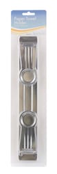 Fox Run Stainless Steel Paper Towel Holder 1 in. H X 0.3 in. W X 15.6 in. L