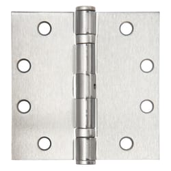 Brinks 4.5 in. L Satin Chrome Door Hinge 1 pk