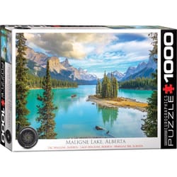 Eurographics Maligne Lake, Alberta Jigsaw Puzzles Multicolored 1000 pc