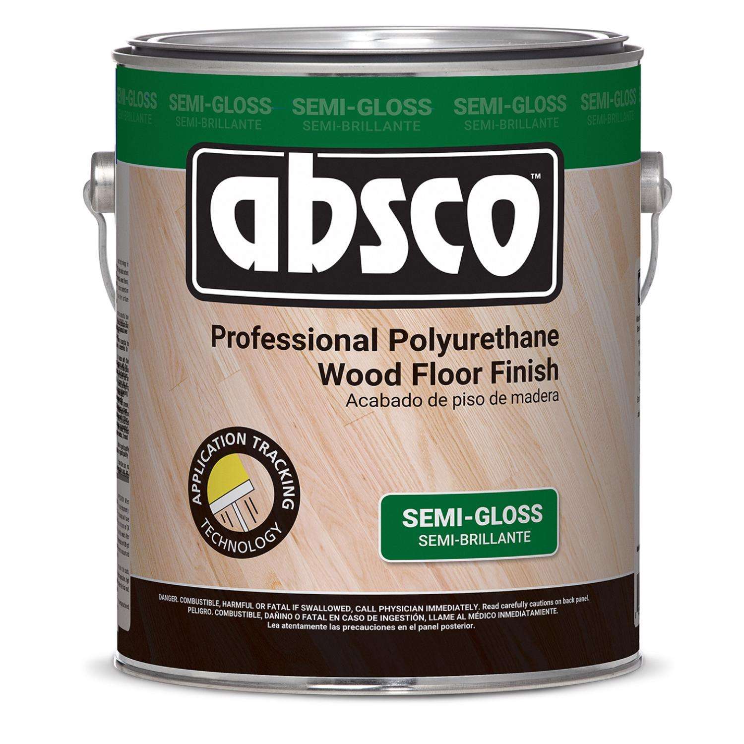 Absco SemiGloss Wood Floor Finish 1 gal Ace Hardware