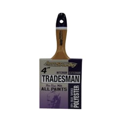 ArroWorthy Tradesman 4 in. Chiseled Paint Brush