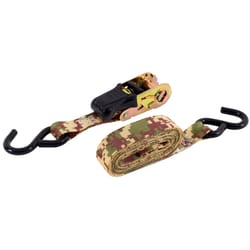 Keeper 1 in. W X 12 ft. L Multicolored Tie Down Strap 500 lb 1 pk