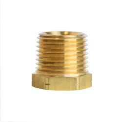 ATC 3/8 in. MPT X 1/4 in. D FPT Brass Hex Bushing