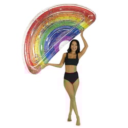 PoolCandy Multicolored PVC Inflatable Pool Float