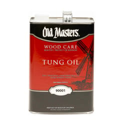 Old Masters Wood Care Clear Tung Oil 1 gal