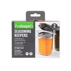 Progressive ProKeeper+ 0.5 cups Clear Spice Jar 2 pk