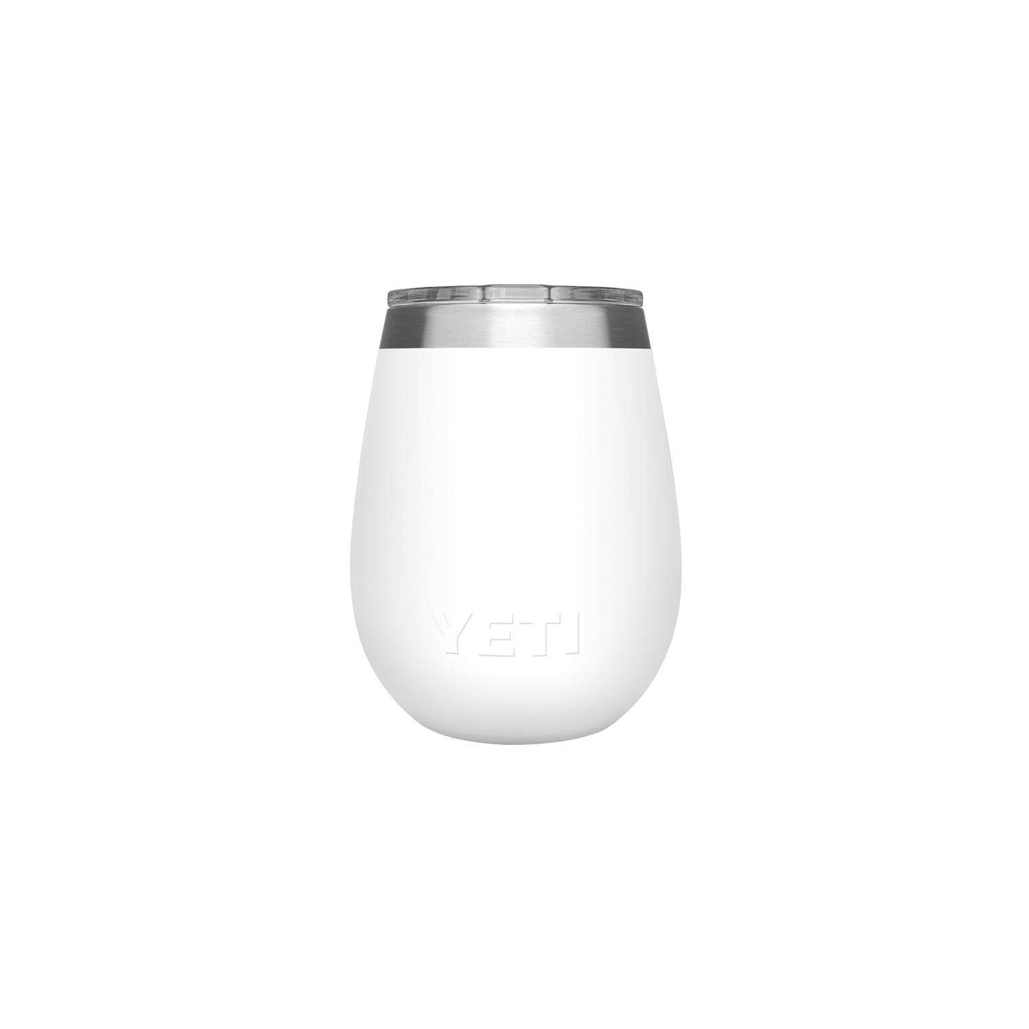 Yeti 10 oz. Rambler Wine Tumbler with Magslider Lid White