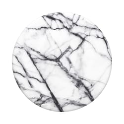 Popsockets Tres Chic White Marble Cell Phone Grip For All Mobile Devices