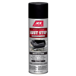 Ace Rust Stop Gloss Black Protective Enamel Spray Paint 15 oz