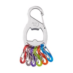 Nite Ize S-Binder 2.1 in. D Stainless Steel Silver Rack Carabiner Key Chain