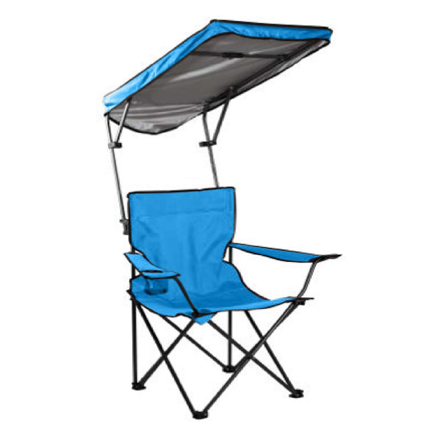 quik shade basic adjustable blue canopy chair