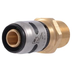 SharkBite EvoPEX 1 in. Push X 1 in. D MPT Brass Adapter