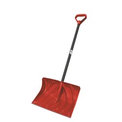 Suncast 20 in. W X 51 in. L Poly Snow Shovel