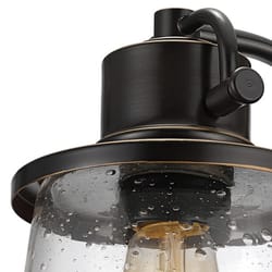 Globe Electric Charlie 1-Light Oil Rubbed Bronze Rustic Wall Sconce
