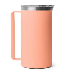 YETI 64 oz Lowcountry Peach Pitcher Stainless Steel