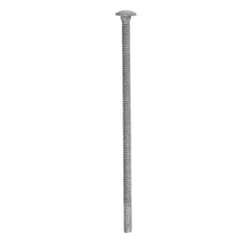 Hillman 1/4 in. X 6 in. L Hot Dipped Galvanized Steel Carriage Bolt 100 pk