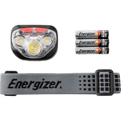 Energizer Vision HD + 400 lm Gray LED Headlight AAA Battery