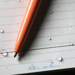 Rite In The Rain All-Weather Black Retractable Ball Point Pen 1 pk