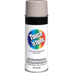 Touch N Tone Flat Aluminum Spray Paint 10 oz
