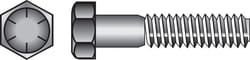 HILLMAN 1 in. D X 4 in. L Heat Treated Steel Hex Head Cap Screw 10 pk