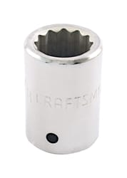 Craftsman 7/8 in. X 3/4 in. drive SAE 12 Point Standard Socket 1 pc
