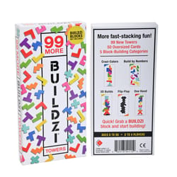 99 More Towers Buildzi Card Game Multicolored 50 pc