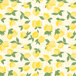 Con-Tact Grip Prints 4 ft. L X 18 in. W Country Lemon Non-Adhesive Shelf Liner