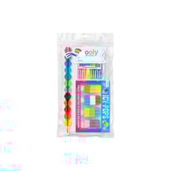 OOLY Rainbow Desk Pals Happy Pack Multicolored