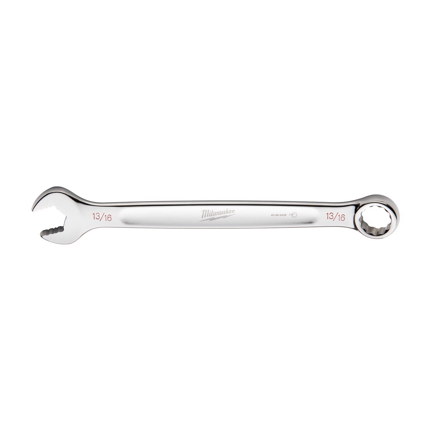 Milwaukee Max Bite 13/16 in. 6 and 12 Point SAE Combination Wrench 1.8 in. L 1 pc