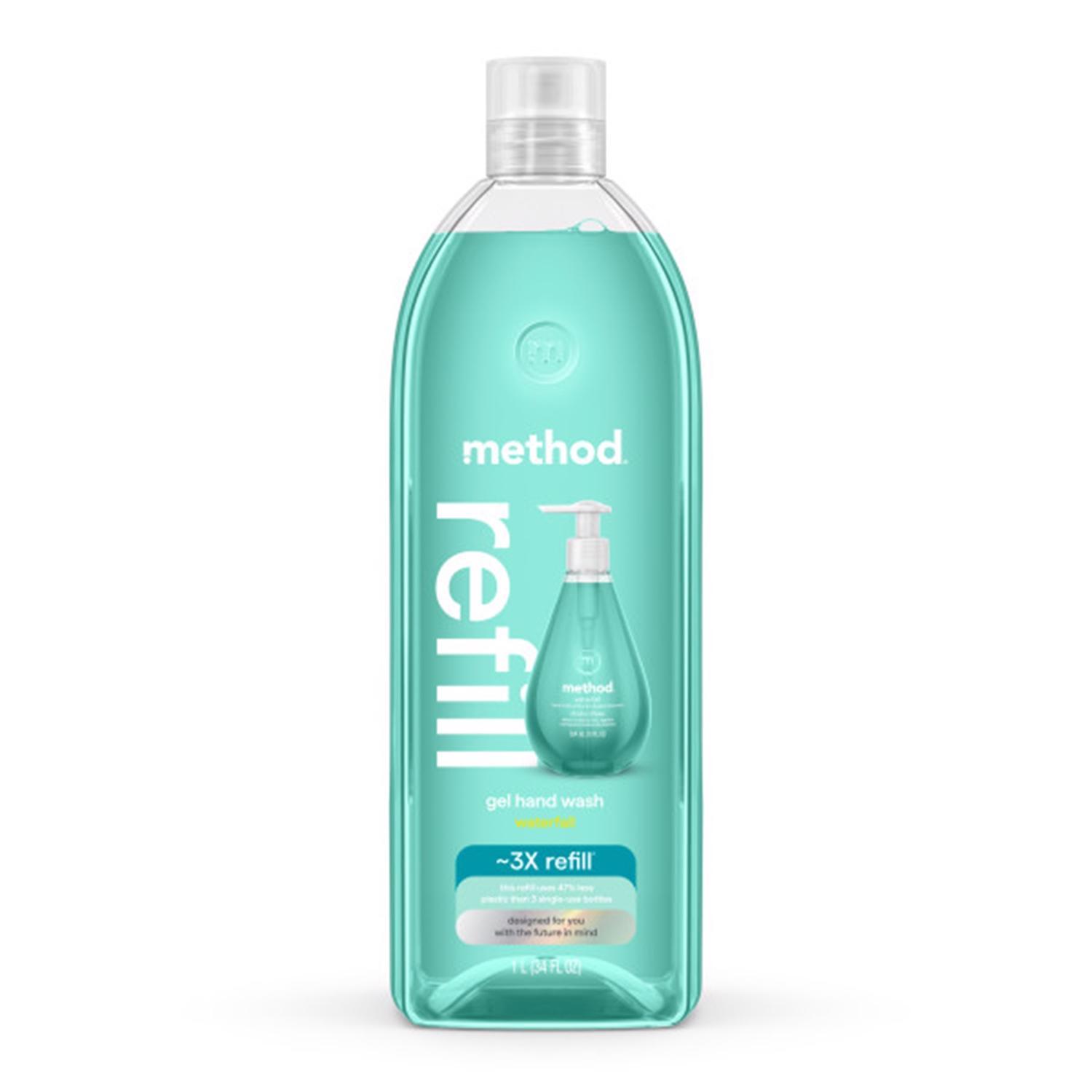 Method Waterfall Scent Gel Hand Wash 34 oz (Set of 3)