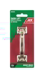 Ace 4 in. L Bright Steel Universal Sash Lift Handle 1 pk