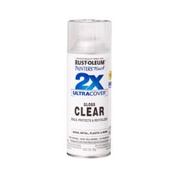 Rust-Oleum Painter's Touch 2X Ultra Cover Gloss Clear Paint+Primer Spray Paint 12 oz