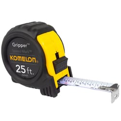 Komelon Speed Mark Gripper 25 ft. L X 1 in. W Tape Measure 1 pk