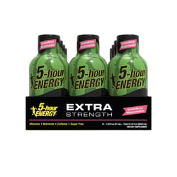 5-Hour Energy Extra Strength Sugar Free Strawberry Watermelon Energy Shot 1.93 oz