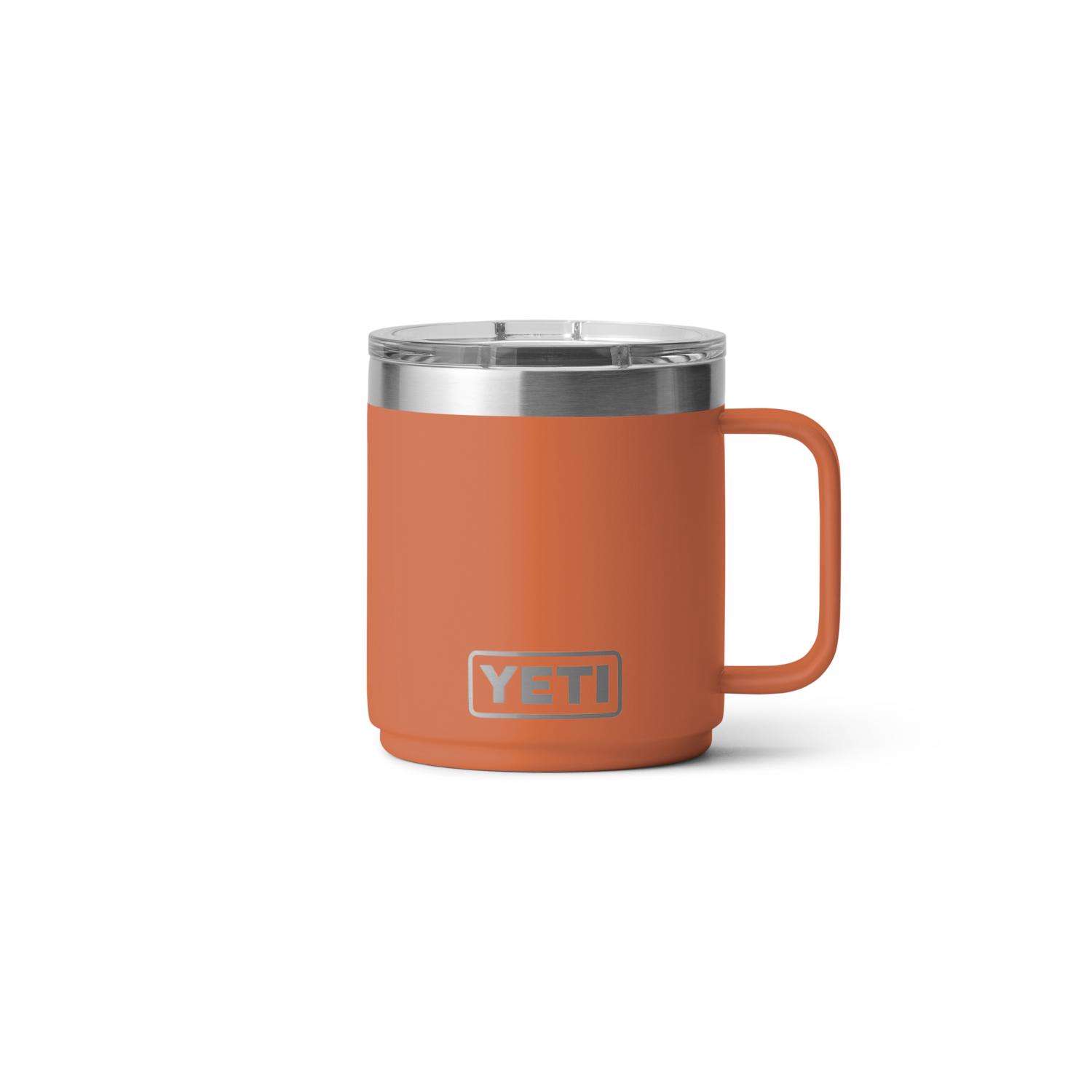 YETI Rambler 10 oz High Desert Clay BPA Free Mug with MagSlider Lid ...