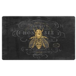 Americo Home Eversoft 18 in. W X 30 in. L Multi-Color Honey Bee Anti-Fatigue Mat