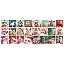 Eurographics Christmas Whiskers Advent Calendars (Cats) Jigsaw Puzzles Multicolored 1200 pc
