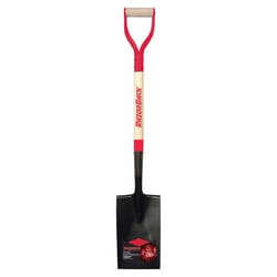 Razor-Back 40.42 in. Steel Square Digging Spade Wood Handle