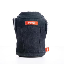 Puffin Drinkwear 12 oz Black Cotton Bottle Holder