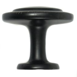 Laurey Newport Round Cabinet Knob 1-3/8 in. D 1 in. Oil Rubbed Bronze 1 pk