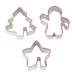 R&M International Silver Steel Cookie Cutter