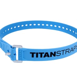 TitanStraps Industrial 1 in. W X 30 in. L Blue Tie Down Strap 70 lb 1 pk