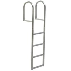 Tommy Docks Silver Aluminum Dock Ladder