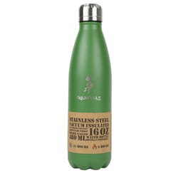 Aquapelli 16 oz Green BPA Free Vacuum Insulated Bottle