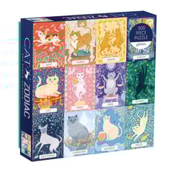 Chronicle Books Family Cat Puzzle Multicolored 500 pc