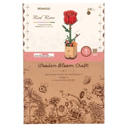Robotime Red Rose Craft Kit Multicolored 106 pc